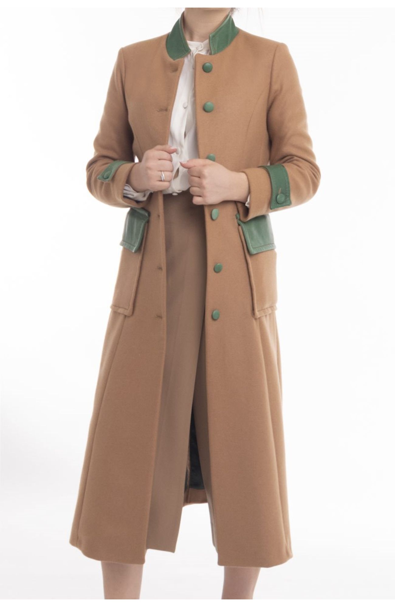 Long Coat. Item Terry2 Michele Negri Firenze